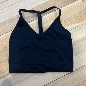 Spiritual Gangster Black Racerback Bralette